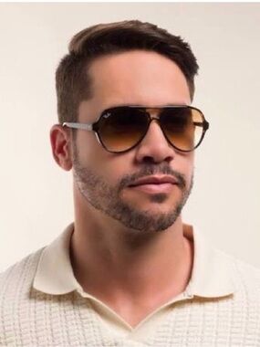 Ray-Ban Aviator Cat 5000 Aviator RB4125 Havana Gradient Brown